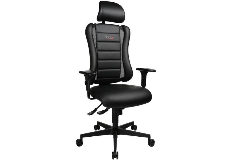 TOPSTAR Gaming-Stuhl TOPSTAR Gamingstuhl Sitness RS inkl. Armlehnen + Kopfstütze von TOPSTAR