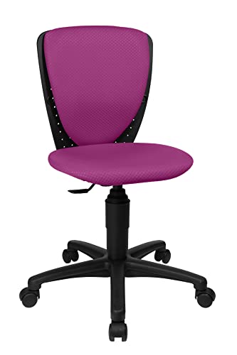 TOPSTAR Kinder Drehstuhl High S`Cool 3 Junior, ergonomisch, Neuer Stoff (Purple) von TOPSTAR