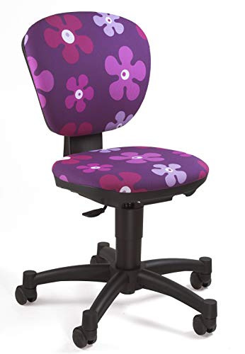 TOPSTAR Kinderschreibtischstuhl Ergokid 15 Jet Blumen lila mit Rollen für Teppichböden TOPSTAR Kinderschreibtischstuhl Ergokid 15 Jet Blumen lila mit Rollen für Teppichböden von TOPSTAR