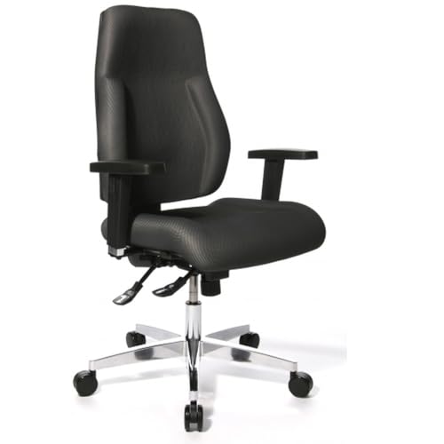 TOPSTAR PI99GBD3 Bürodrehstuhl P91 inklusive Armlehne AL.G3, Bezug grau von TOPSTAR