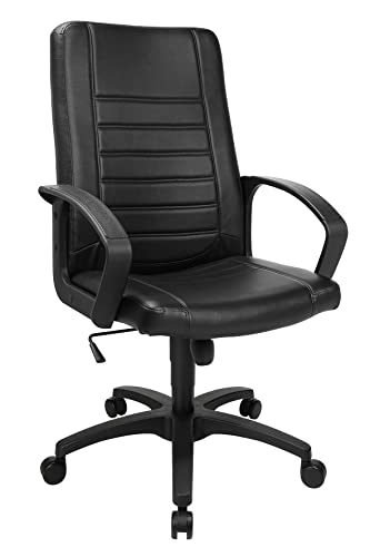 Topstar Premium Point 100 Drehstuhl, Kunststoff, Schwarz/Schwarz, breit Topstar Premium Point 100 Drehstuhl, Kunststoff, Schwarz/Schwarz, breit von TOPSTAR