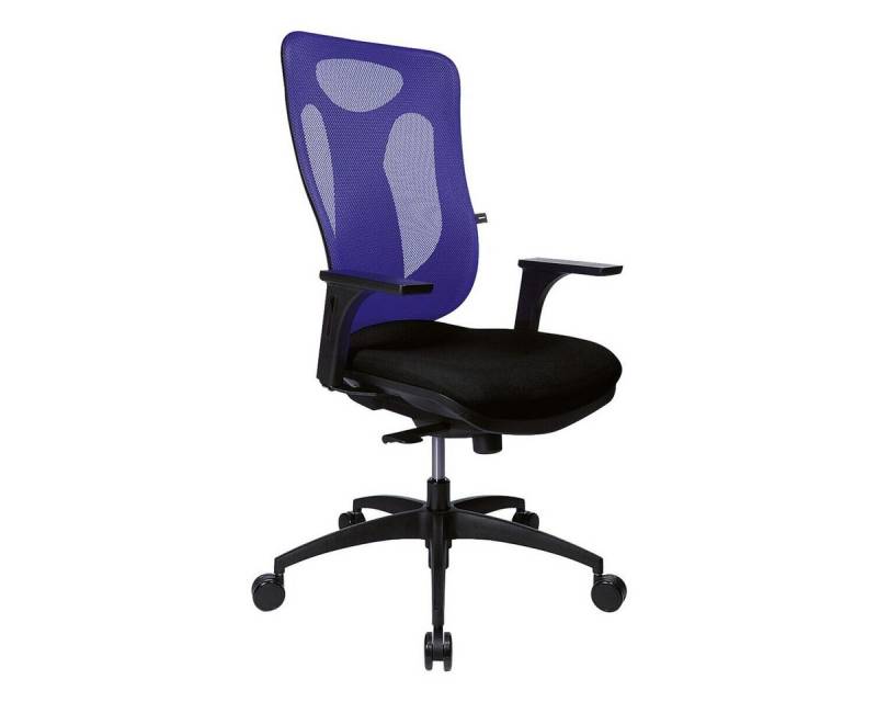 TOPSTAR Schreibtischstuhl Net Pro 100, mit Bandscheibensitz und Netzrückenlehne (ohne Armlehnen) von TOPSTAR