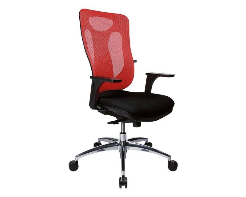 TOPSTAR Schreibtischstuhl Net Pro 100, mit Bandscheibensitz und Netzrückenlehne (ohne Armlehnen) von TOPSTAR