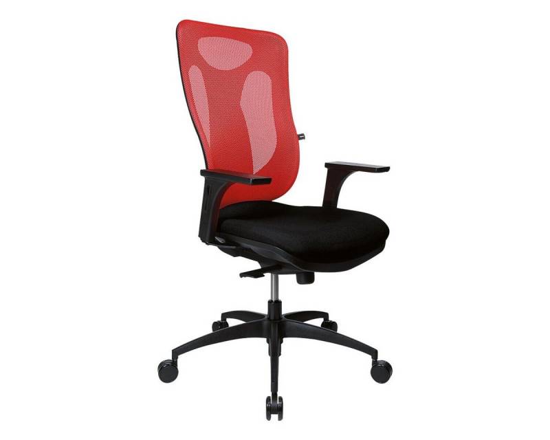 TOPSTAR Schreibtischstuhl Net Pro 100, mit Bandscheibensitz und Netzrückenlehne (ohne Armlehnen) von TOPSTAR