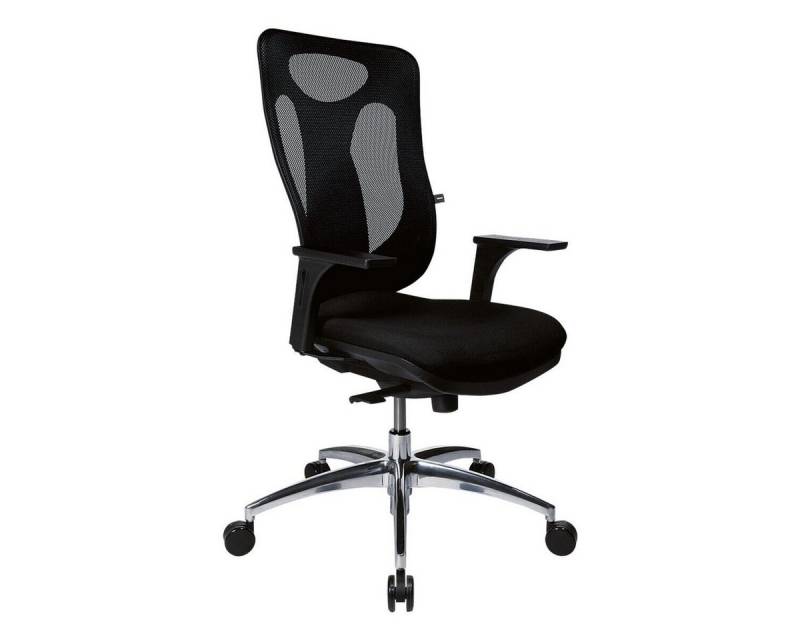 TOPSTAR Schreibtischstuhl Net Pro 100, mit Bandscheibensitz und Netzrückenlehne (ohne Armlehnen) von TOPSTAR