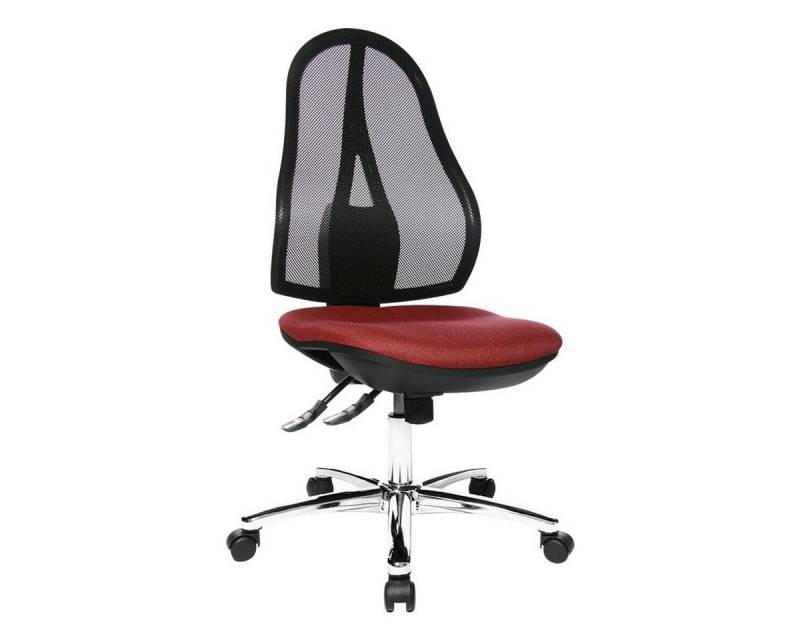 TOPSTAR Schreibtischstuhl Open Point SY, Drehstuhl mit Netzrücken und Komfort (ohne Armlehnen) von TOPSTAR