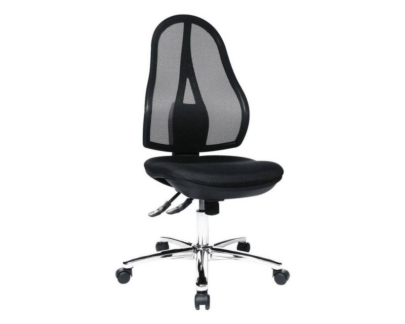 TOPSTAR Schreibtischstuhl Open Point SY, Drehstuhl mit Netzrücken und Komfort (ohne Armlehnen) von TOPSTAR