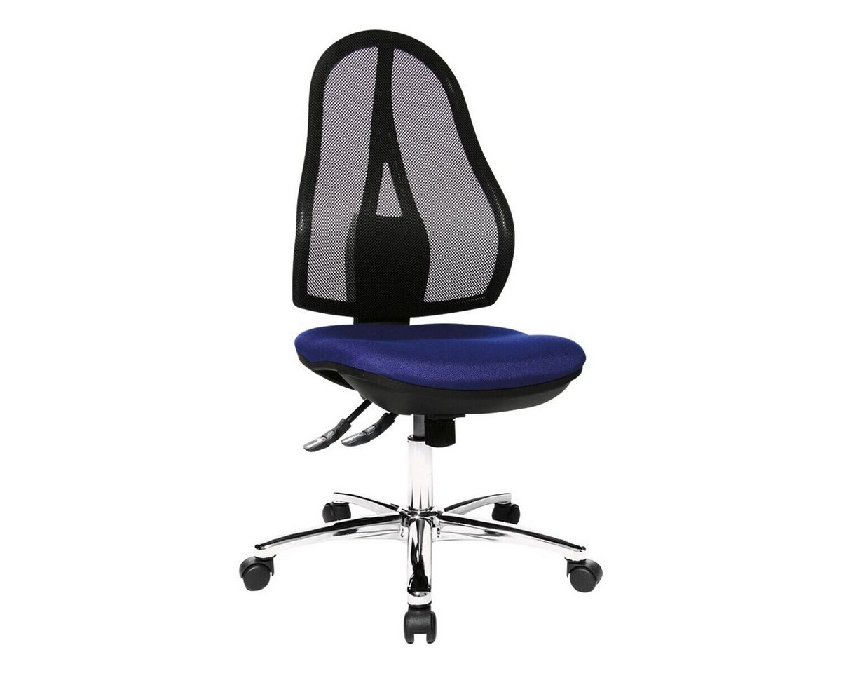TOPSTAR Schreibtischstuhl Open Point SY, Drehstuhl mit Netzrücken und Komfort (ohne Armlehnen) von TOPSTAR