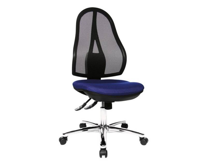 TOPSTAR Schreibtischstuhl Open Point SY, Drehstuhl mit Netzrücken und Komfort (ohne Armlehnen) von TOPSTAR
