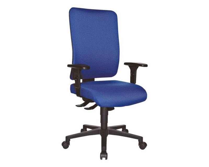 TOPSTAR Schreibtischstuhl Open X (P), mit Muldensitz und Stoffrücken, (ohne Armlehnen) von TOPSTAR