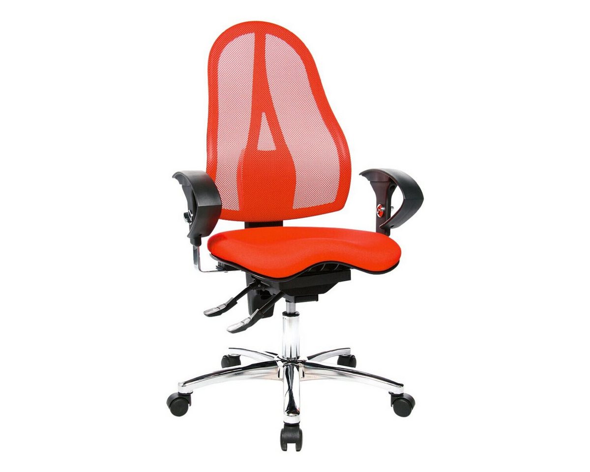 TOPSTAR Schreibtischstuhl Sitness 15, mit Armlehnen, Orthositz und Body-Balance-Tec von TOPSTAR