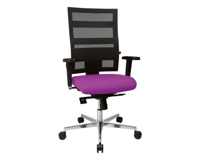 TOPSTAR Schreibtischstuhl Sitness X-Pander Plus, mit Armlehnen, Flachsitz und Netzlehne von TOPSTAR