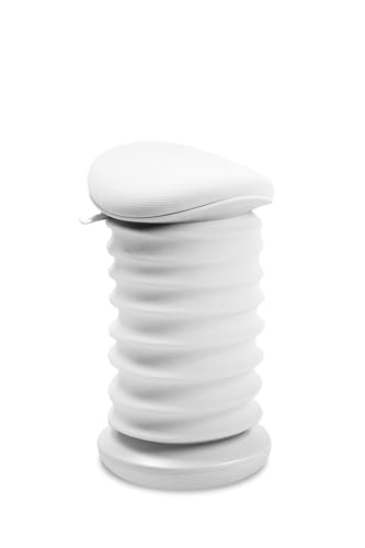 TOPSTAR Sitness 4D AGR-Zertifiziert Dynamischer Sitzhocker papyrusweiss Weiss - ergonomischer Bürohocker - höhenverstellbar - stärkt den Rücken - entlastet die Bandscheiben von TOPSTAR