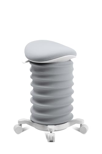 TOPSTAR Sitness 4D mit Rollen - AGR-Zertifiziert Dynamischer Sitzhocker Papyrus - grau Stoff HI8, ergonomischer Bürohocker - höhenverstellbar - stärkt den Rücken - entlastet die Bandscheiben TOPSTAR Sitness 4D mit Rollen - AGR-Zertifiziert Dynamischer Sitzhocker Papyrus - grau Stoff HI8, ergonomischer Bürohocker - höhenverstellbar - stärkt den Rücken - entlastet die Bandscheiben von TOPSTAR