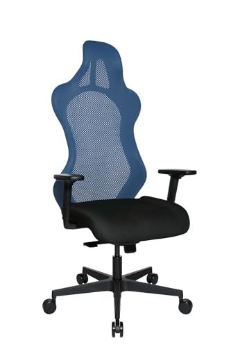 Topstar Bürostuhl Gamingstuhl Sitness RS Sport inkl. Armlehnen schwarz/schwarz Petrol von TOPSTAR