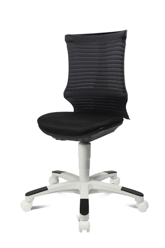 TOPSTAR Sitness S'neaker ergonomischer Schreibtischstuhl, Kinderdrehstuhl mit bewegter Sitzfläche dunkelgrau von TOPSTAR