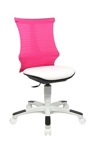 TOPSTAR Sitness S'neaker ergonomischer Schreibtischstuhl, Kinderdrehstuhl mit bewegter Sitzfläche rosa von TOPSTAR