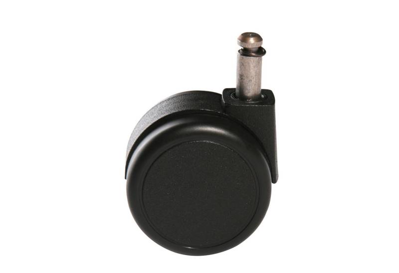 TOPSTAR Stuhl Ersatzrolle 6990-4 für weiche Böden schwarz 5 Stück von TOPSTAR