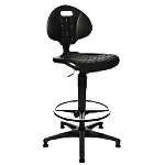 TOPSTAR Zeichenstuhl TEC 20 Counter Kunststoff Schwarz von TOPSTAR