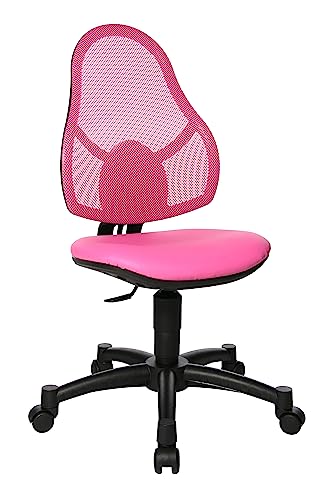 Topstar Open Art Junior, Bürostuhl, Schreibtischstuhl für Kinder und Jugendliche, Bezugsstoff, pink von TOPSTAR