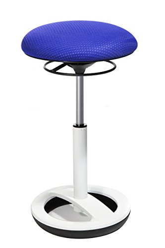 Topstar Bürohocker Sitness High Bob Alu weiß lackiert blau Topstar Bürohocker Sitness High Bob Alu weiß lackiert blau von TOPSTAR