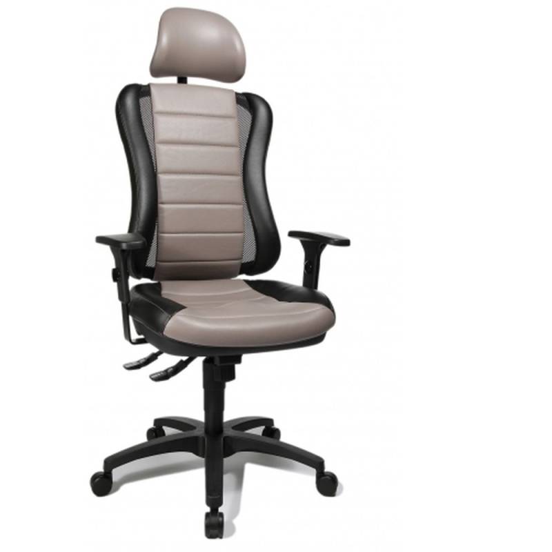 Topstar Bürostuhl Drehstuhl HEAD POINT RS Grau Profi Schreibtischstuhl von TOPSTAR
