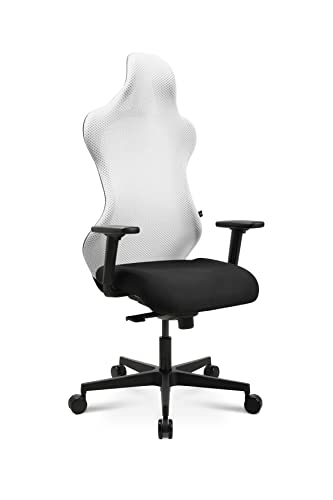 Topstar Bürostuhl Gamingstuhl Sitness RS Sport inkl. Armlehnen schwarz/schwarz Weiss von TOPSTAR