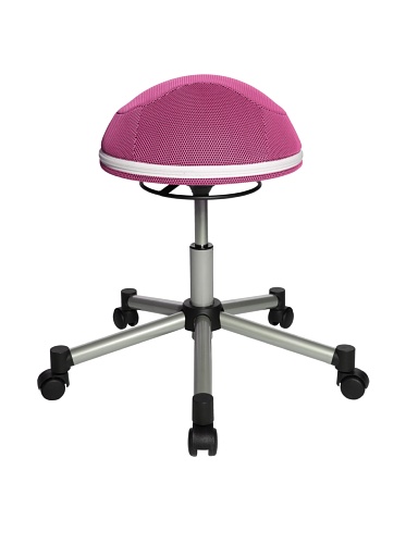 Topstar Fitnesshocker Sitness Halfball Silber/rosa one Size von TOPSTAR