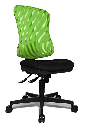 Topstar Head Point SY ergonomischer Bürostuhl, Schreibtischstuhl, Muldensitz (höhenverstellbar), Stoffbezug, grün / schwarz Topstar Head Point SY ergonomischer Bürostuhl, Schreibtischstuhl, Muldensitz (höhenverstellbar), Stoffbezug, grün / schwarz von TOPSTAR