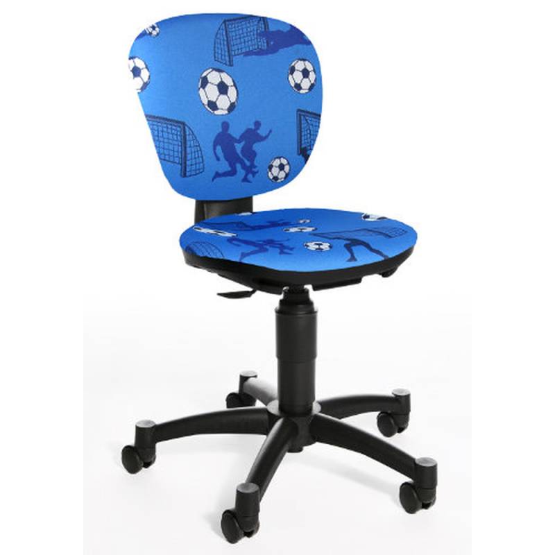 Topstar Kinderschreibtischstuhl Kinderstuhl Maxx Kid Fussball Blau Stuhl Sitz B-Ware von TOPSTAR