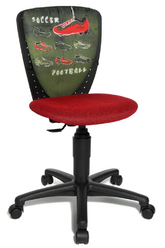 Topstar Nic 70570JD0 Soccer Drehstuhl, schwarz/rot, 39D x 43W x 94H cm Topstar Nic 70570JD0 Soccer Drehstuhl, schwarz/rot, 39D x 43W x 94H cm von TOPSTAR