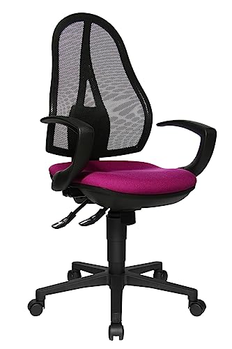 Topstar OP20QG03 Open Point SY, Bürostuhl, Schreibtischstuhl, ergonomisch, inkl. Armlehnen, Stoffbezug, lila Topstar OP20QG03 Open Point SY, Bürostuhl, Schreibtischstuhl, ergonomisch, inkl. Armlehnen, Stoffbezug, lila von TOPSTAR