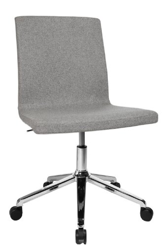 Topstar SEA290L53 Drehstuhl Sitness Cube, Bezugsstoff hellgrau von TOPSTAR
