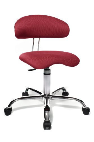 Topstar Rollhocker Sitness 40 rot von TOPSTAR