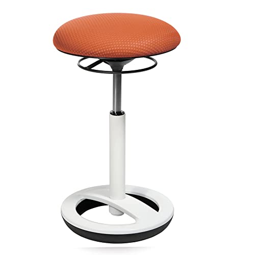 Topstar Bürohocker Sitness High Bob Alu weiß lackiert orange Topstar Bürohocker Sitness High Bob Alu weiß lackiert orange von TOPSTAR