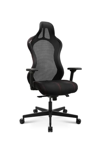 Topstar Bürostuhl Gamingstuhl Sitness RS Sport Plus Mikrofaser inkl. Armlehnen mit Lordosenkissen schwarz Topstar Bürostuhl Gamingstuhl Sitness RS Sport Plus Mikrofaser inkl. Armlehnen mit Lordosenkissen schwarz von TOPSTAR