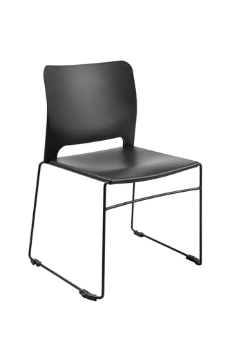 Topstar Visit Lite | Besucherstuhl | Kunststoff Version| Farbe schwarz | Made in Germany von TOPSTAR