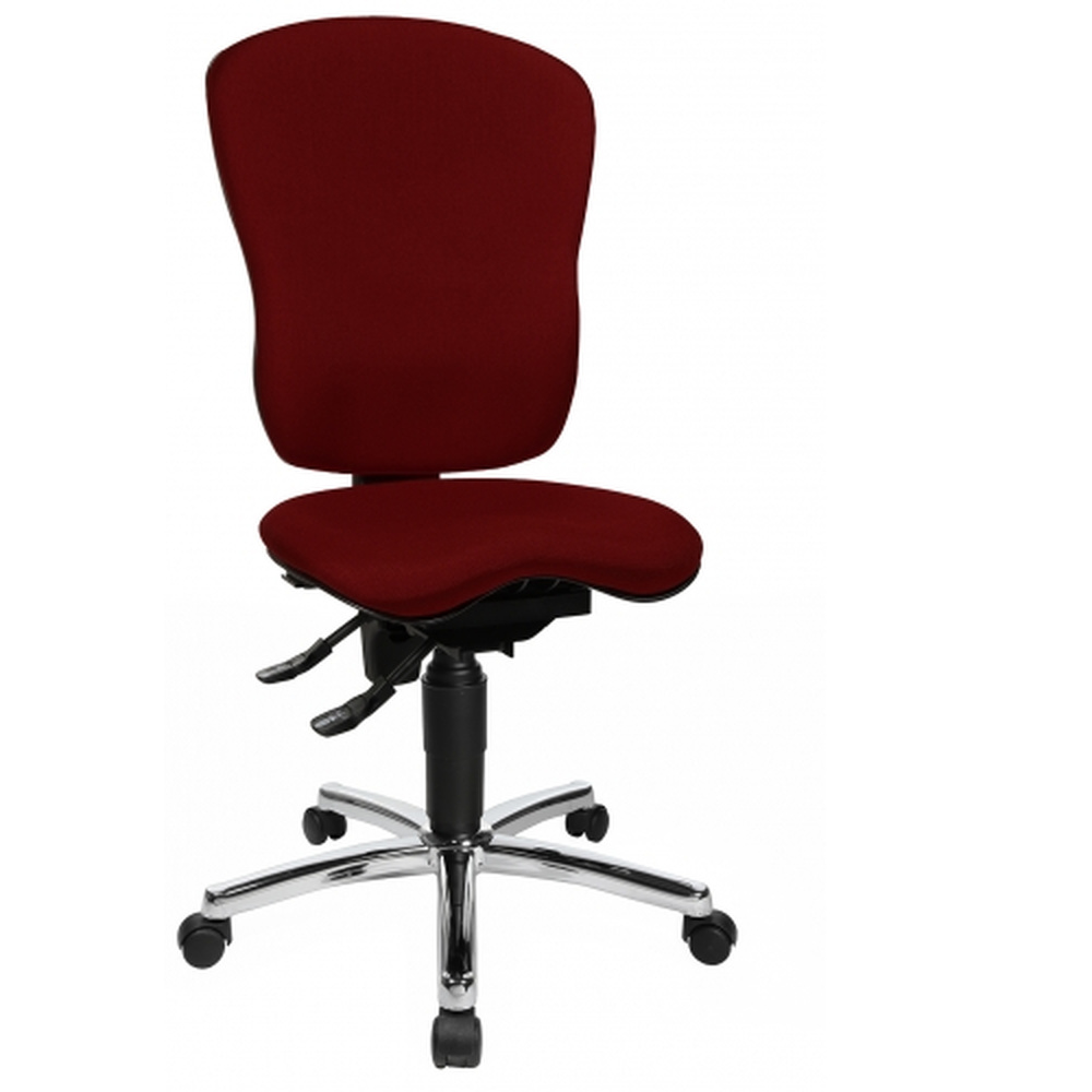 Topstar Wellnessstuhl Sitzmöbel Bürostuhl Drehstuhl Bordeaux Ohne Armlehnen B-Ware Topstar Wellnessstuhl Sitzmöbel Bürostuhl Drehstuhl Bordeaux Ohne Armlehnen B-Ware von TOPSTAR