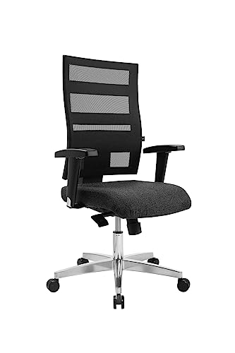 Topstar X-Pander 959TDC0, ergonomischer Bürostuhl, Schreibtischstuhl, inkl. höhenverstellbare Armlehnen, Netzbezug, Bezugsstoff, schwarz Struktur Topstar X-Pander 959TDC0, ergonomischer Bürostuhl, Schreibtischstuhl, inkl. höhenverstellbare Armlehnen, Netzbezug, Bezugsstoff, schwarz Struktur von TOPSTAR