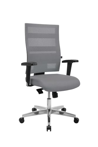 TOPSTAR Bürostuhl X-Pander inkl. höhenverstellbaren Armlehnen dunkelgrau von TOPSTAR