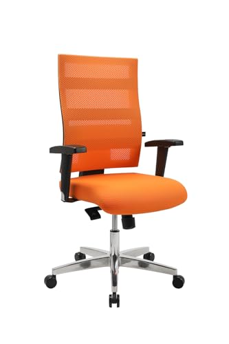 TOPSTAR Bürostuhl X-Pander inkl. höhenverstellbaren Armlehnen orange von TOPSTAR