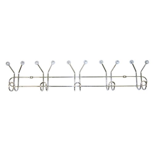 axenta Top Star - Garderobenleiste, 280886, verchromt 5 Haken, Breite 45,5 cm axenta Top Star - Garderobenleiste, 280886, verchromt 5 Haken, Breite 45,5 cm von TOPSTAR