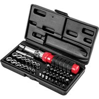 Schraubendreherbits und -nüsse mit Halter, 40er-Set von TOPTOOLS