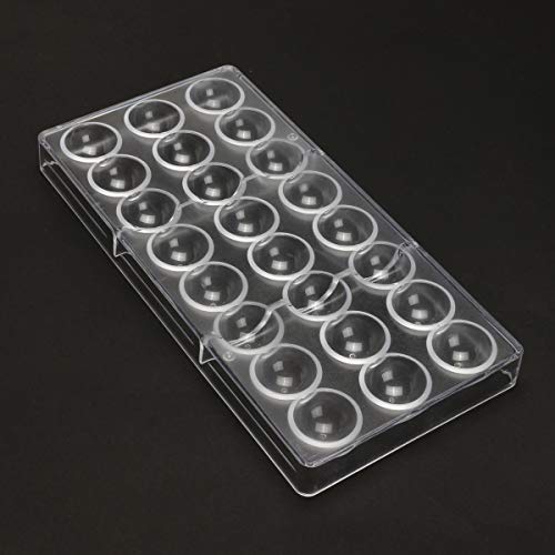 Topwa Schokoladenform in Halbkugelform, 24 Formen aus Polycarbonat von Binwat