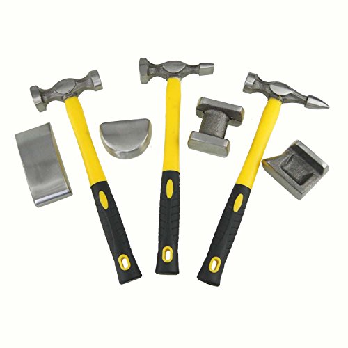 TOPWAY 7Pcs Car Body Repair Tool Set Professional 454230 (Budget) von TOPWAY