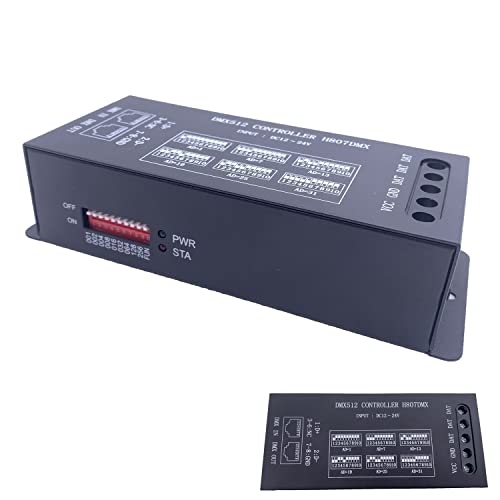 H807DMX512 RGB LED Controller 1024Pixel 13 Kanäle WS2811 WS2812B WS2813 WS2815 Pixel Led Streifen Controller DMX Bühne Licht H807DMX512 RGB LED Controller 1024Pixel 13 Kanäle WS2811 WS2812B WS2813 WS2815 Pixel Led Streifen Controller DMX Bühne Licht von TOPXCDZ