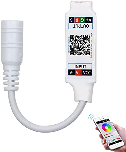 TOPXCDZ Mini RGB Bluetooth Controller DC 5V 12V 24V Weiß Musik BT Smart APP Controller Lichtleiste Steuerung für RGB LED Streifen TOPXCDZ Mini RGB Bluetooth Controller DC 5V 12V 24V Weiß Musik BT Smart APP Controller Lichtleiste Steuerung für RGB LED Streifen von TOPXCDZ