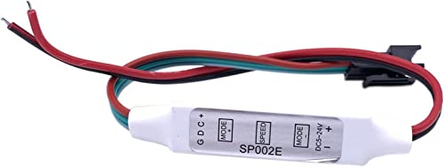SP002E LED RGB Controller 2048 Pixel Dimmer 3 Schlüssel DC5-24V USB 5V für WS2811 WS2812B Adressierbare Magie Farbe Licht bar String (5-24V) von TOPXCDZ