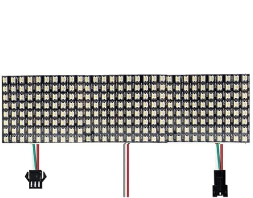 TOPXCDZ DC5V SK6812 5050 RGBW SMD Flexible 16x16 8x32 Luces Pixel Panel Matrix Bildschirm Led-modul Einzeln Adressierbaren (SK6812 RGBW 16X16) von TOPXCDZ
