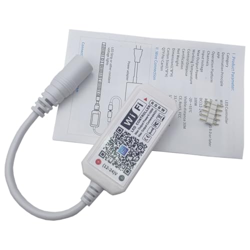 TOPXCDZ Wifi RGBW Controller Magic Home APP Arbeit mit Alexa Google Home für DC12-24V RGBW LED Streifen Licht Stimme Dimmer TOPXCDZ Wifi RGBW Controller Magic Home APP Arbeit mit Alexa Google Home für DC12-24V RGBW LED Streifen Licht Stimme Dimmer von TOPXCDZ